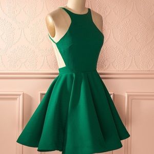 Ainslie Emerald Dress